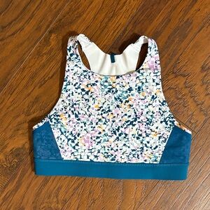 Brooks 3 pocket Patterned Sports Bra
